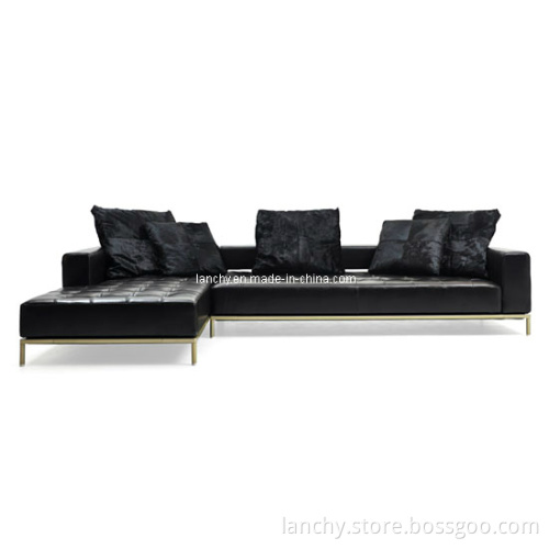 Modern Function Leather Sofa (SF-CH332C)